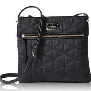 Kate Spade Black Nylon Crossbody
